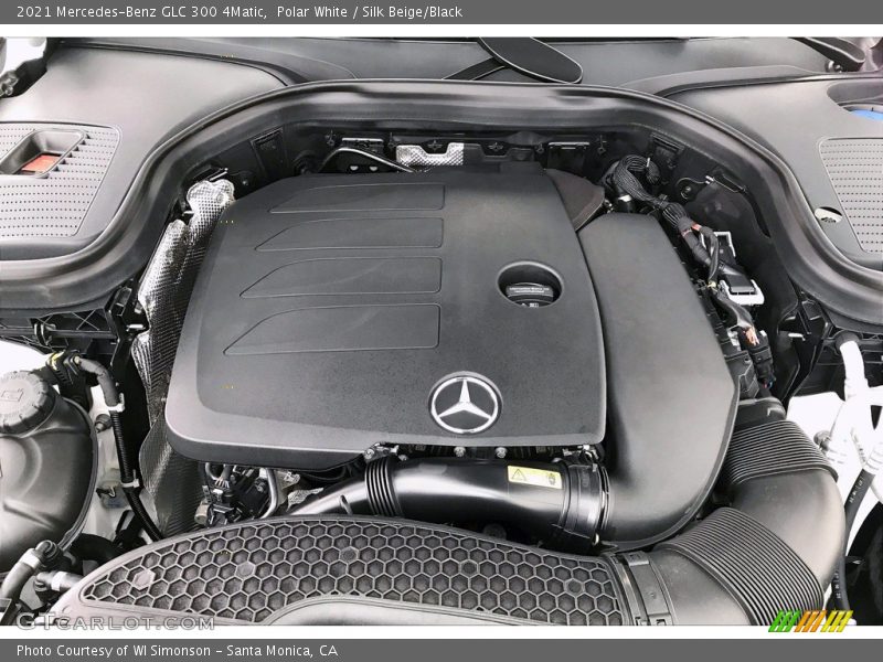 Polar White / Silk Beige/Black 2021 Mercedes-Benz GLC 300 4Matic