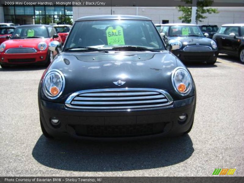 Midnight Black / Black/Grey 2009 Mini Cooper Hardtop