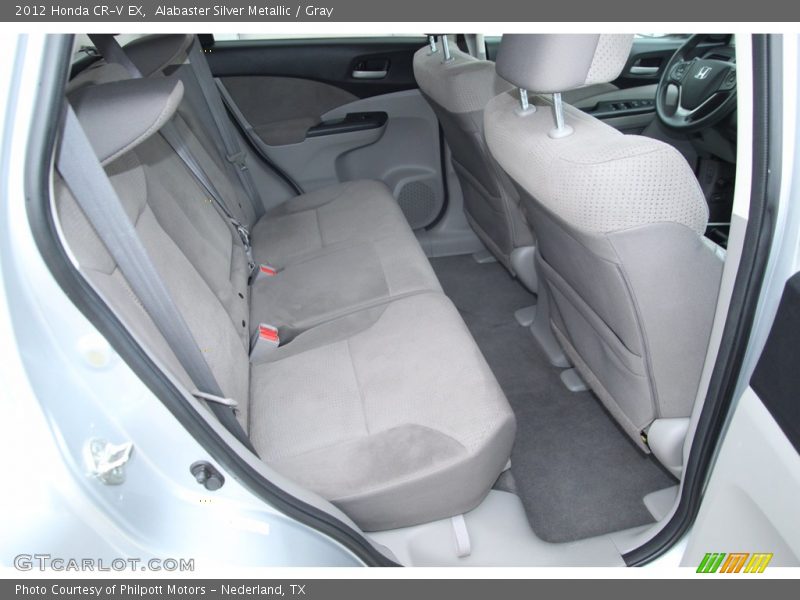 Alabaster Silver Metallic / Gray 2012 Honda CR-V EX