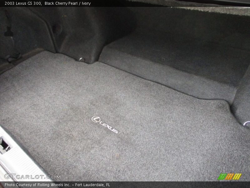 Black Cherry Pearl / Ivory 2003 Lexus GS 300