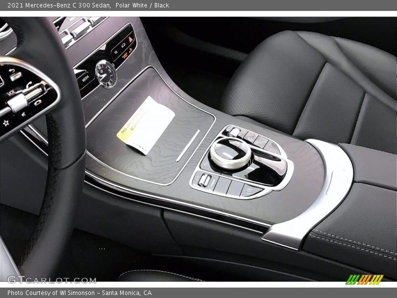 Polar White / Black 2021 Mercedes-Benz C 300 Sedan