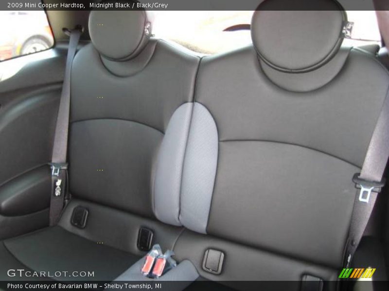 Midnight Black / Black/Grey 2009 Mini Cooper Hardtop