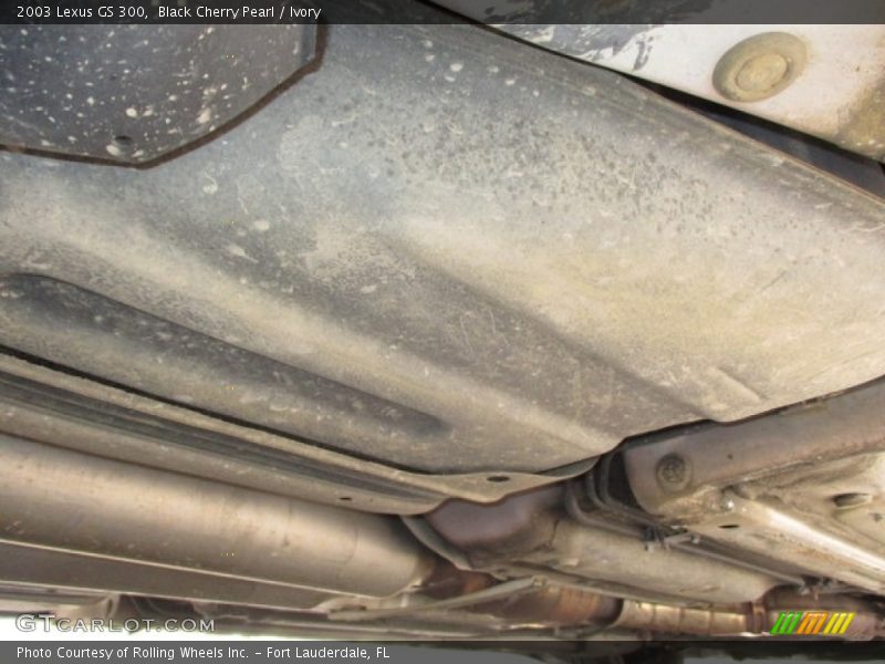 Black Cherry Pearl / Ivory 2003 Lexus GS 300