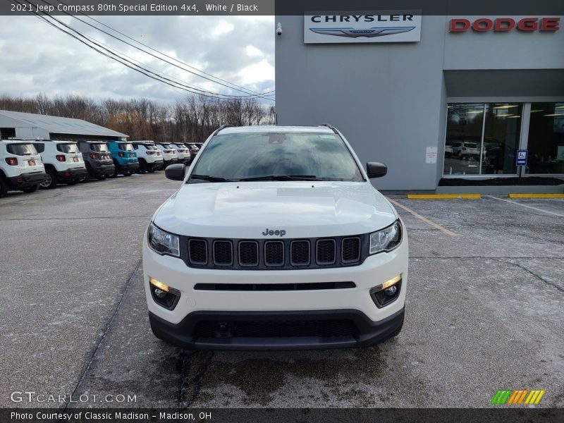 White / Black 2021 Jeep Compass 80th Special Edition 4x4