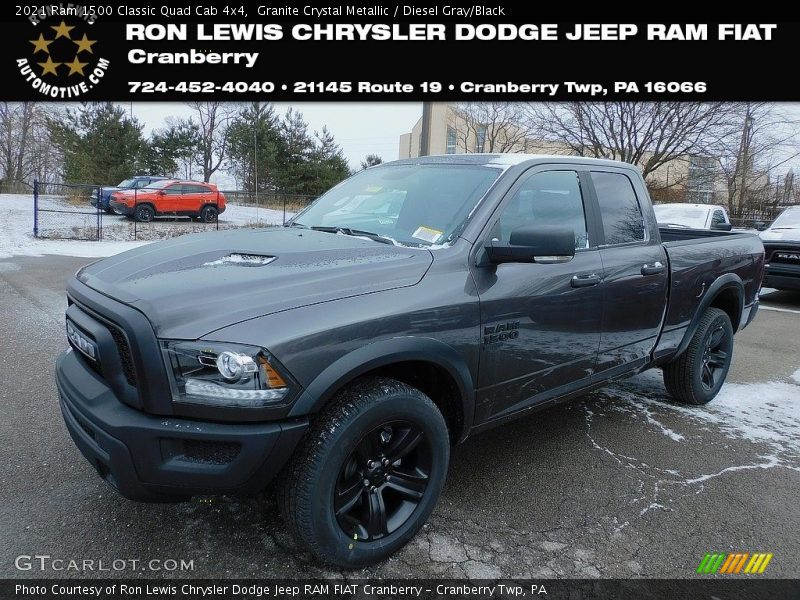 Granite Crystal Metallic / Diesel Gray/Black 2021 Ram 1500 Classic Quad Cab 4x4