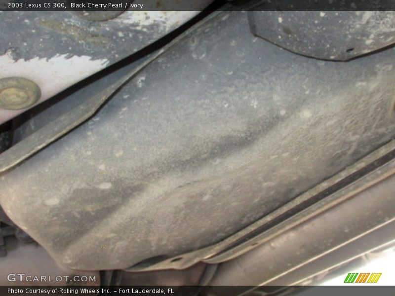 Black Cherry Pearl / Ivory 2003 Lexus GS 300