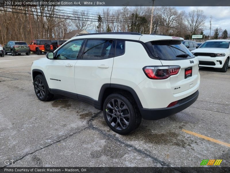 White / Black 2021 Jeep Compass 80th Special Edition 4x4