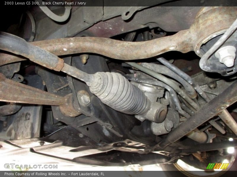 Black Cherry Pearl / Ivory 2003 Lexus GS 300