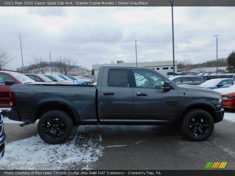 Granite Crystal Metallic / Diesel Gray/Black 2021 Ram 1500 Classic Quad Cab 4x4