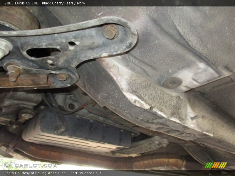 Black Cherry Pearl / Ivory 2003 Lexus GS 300