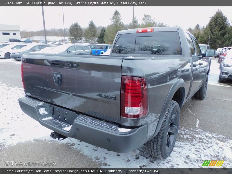 Granite Crystal Metallic / Diesel Gray/Black 2021 Ram 1500 Classic Quad Cab 4x4