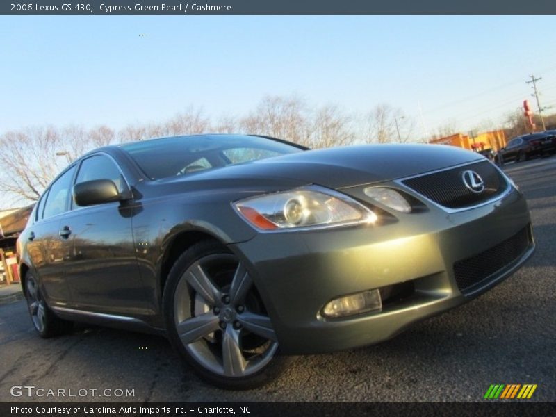 Cypress Green Pearl / Cashmere 2006 Lexus GS 430