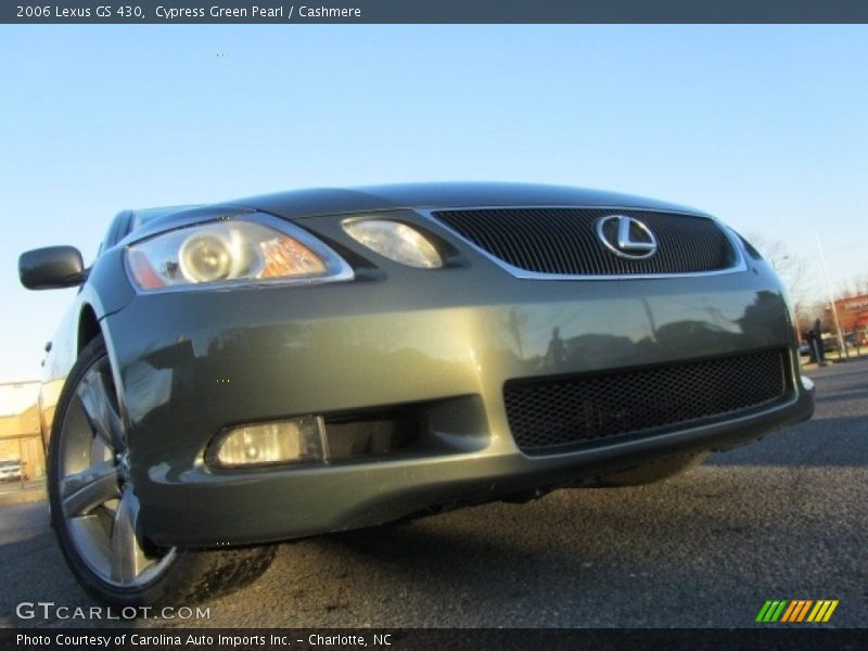 Cypress Green Pearl / Cashmere 2006 Lexus GS 430