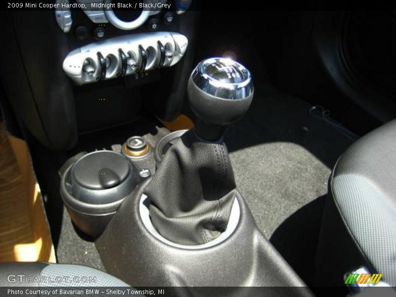 Midnight Black / Black/Grey 2009 Mini Cooper Hardtop