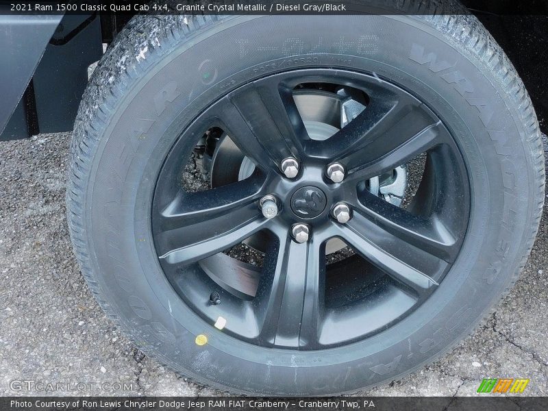Granite Crystal Metallic / Diesel Gray/Black 2021 Ram 1500 Classic Quad Cab 4x4