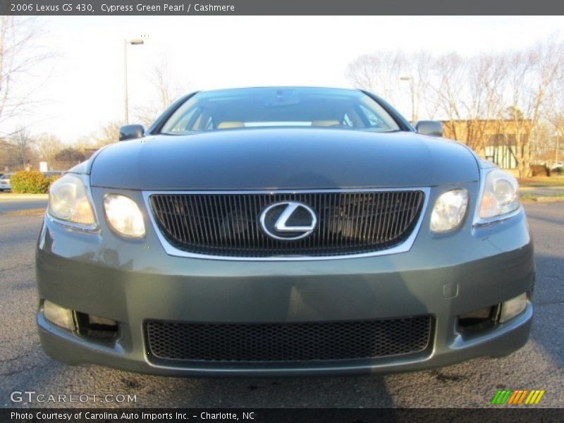 Cypress Green Pearl / Cashmere 2006 Lexus GS 430
