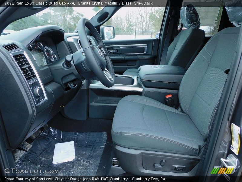 Granite Crystal Metallic / Diesel Gray/Black 2021 Ram 1500 Classic Quad Cab 4x4