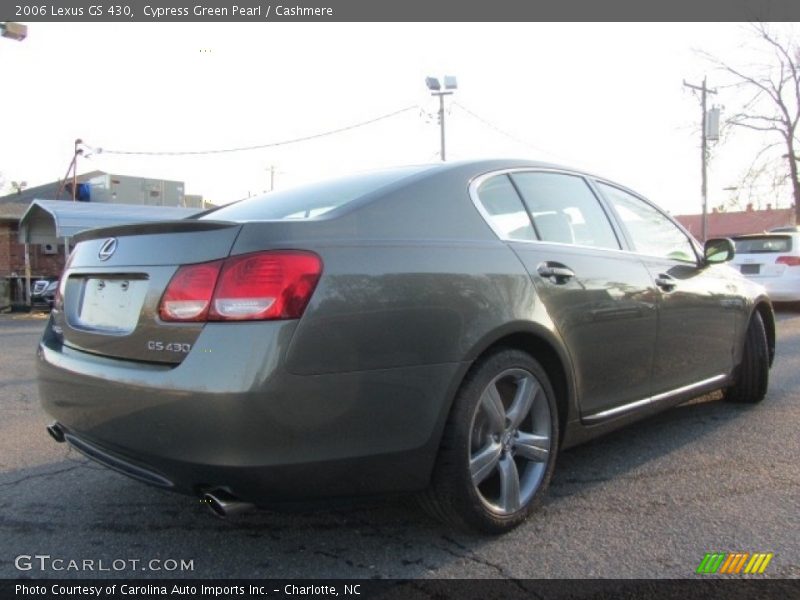 Cypress Green Pearl / Cashmere 2006 Lexus GS 430