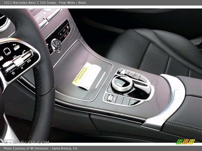 Polar White / Black 2021 Mercedes-Benz C 300 Sedan