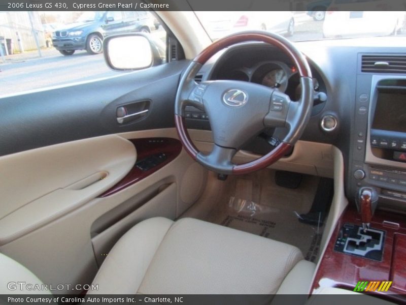 Cypress Green Pearl / Cashmere 2006 Lexus GS 430