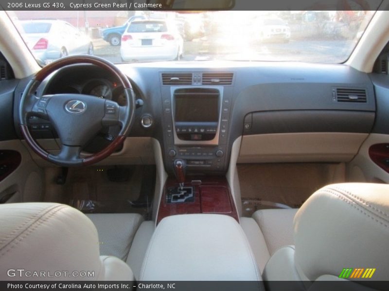 Cypress Green Pearl / Cashmere 2006 Lexus GS 430