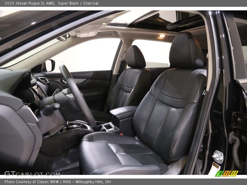 Super Black / Charcoal 2015 Nissan Rogue SL AWD