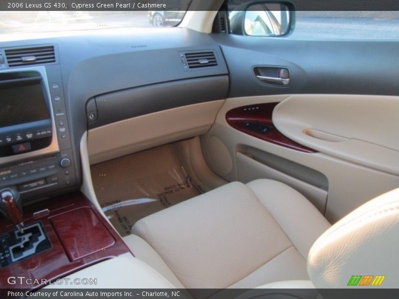 Cypress Green Pearl / Cashmere 2006 Lexus GS 430