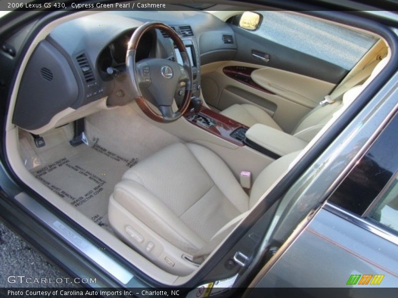 Cypress Green Pearl / Cashmere 2006 Lexus GS 430