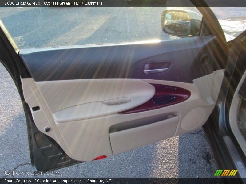 Cypress Green Pearl / Cashmere 2006 Lexus GS 430