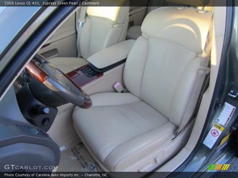 Cypress Green Pearl / Cashmere 2006 Lexus GS 430