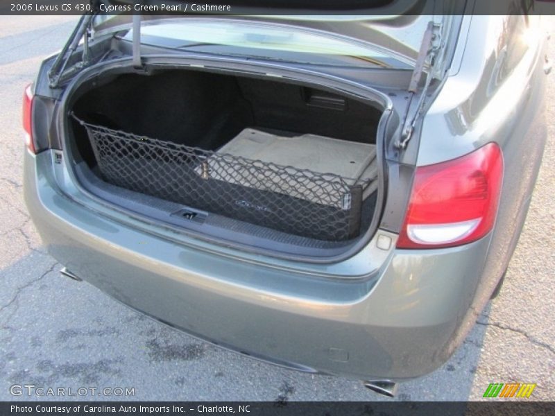 Cypress Green Pearl / Cashmere 2006 Lexus GS 430