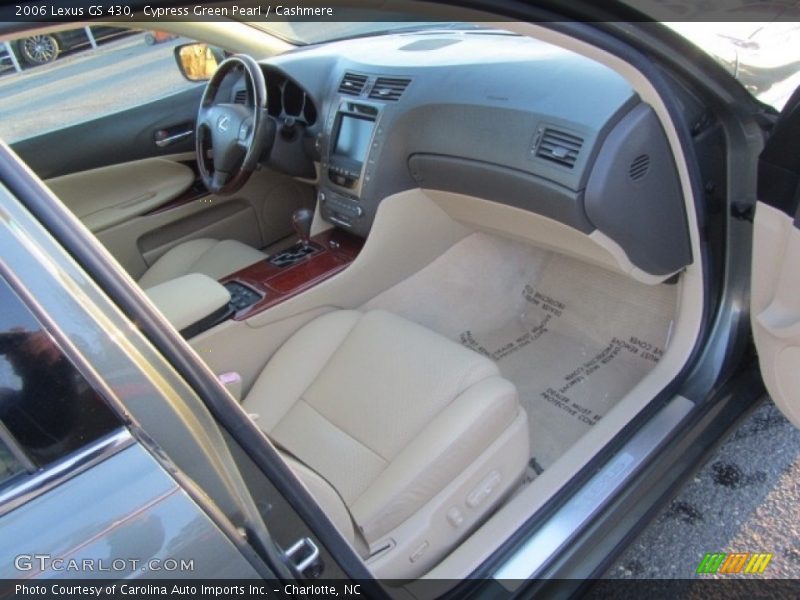 Cypress Green Pearl / Cashmere 2006 Lexus GS 430