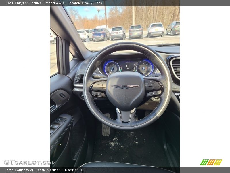 Ceramic Gray / Black 2021 Chrysler Pacifica Limited AWD