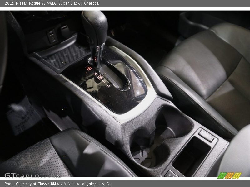 Super Black / Charcoal 2015 Nissan Rogue SL AWD