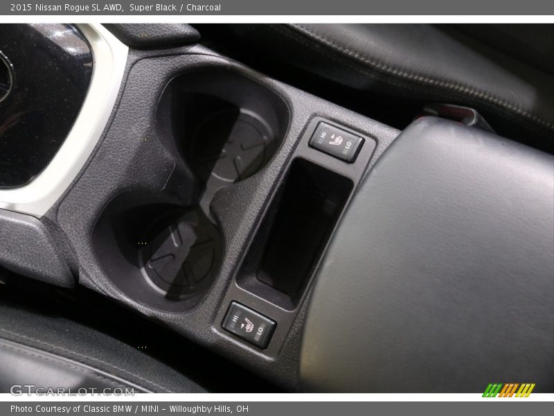 Super Black / Charcoal 2015 Nissan Rogue SL AWD