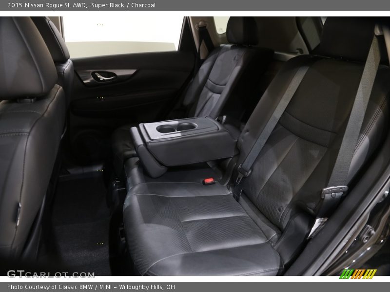 Super Black / Charcoal 2015 Nissan Rogue SL AWD