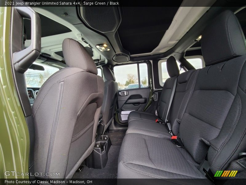 Sarge Green / Black 2021 Jeep Wrangler Unlimited Sahara 4x4