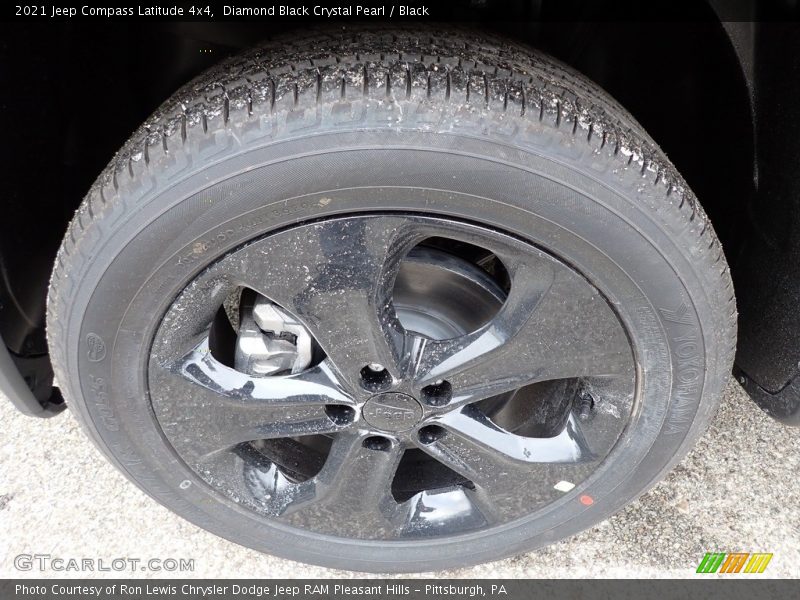 Diamond Black Crystal Pearl / Black 2021 Jeep Compass Latitude 4x4