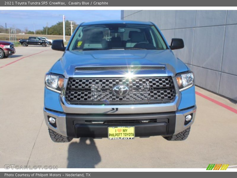 Cavalry Blue / Graphite 2021 Toyota Tundra SR5 CrewMax