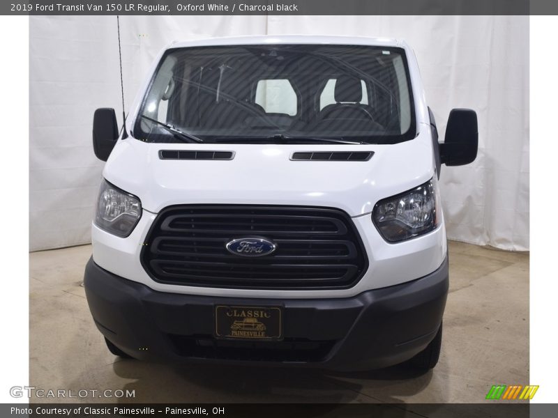 Oxford White / Charcoal black 2019 Ford Transit Van 150 LR Regular