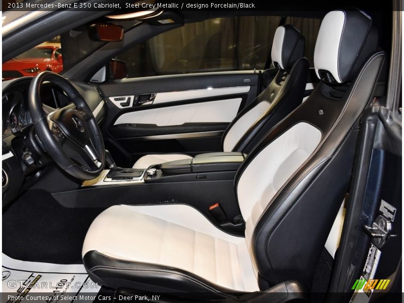 Front Seat of 2013 E 350 Cabriolet