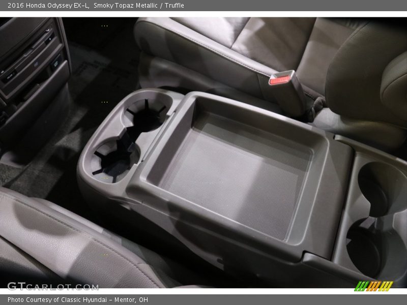 Smoky Topaz Metallic / Truffle 2016 Honda Odyssey EX-L