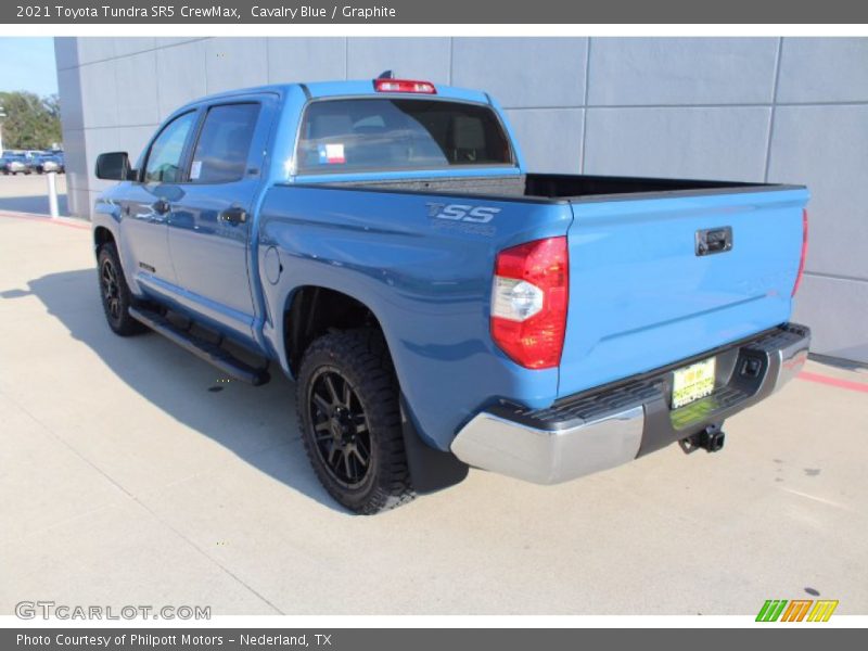 Cavalry Blue / Graphite 2021 Toyota Tundra SR5 CrewMax