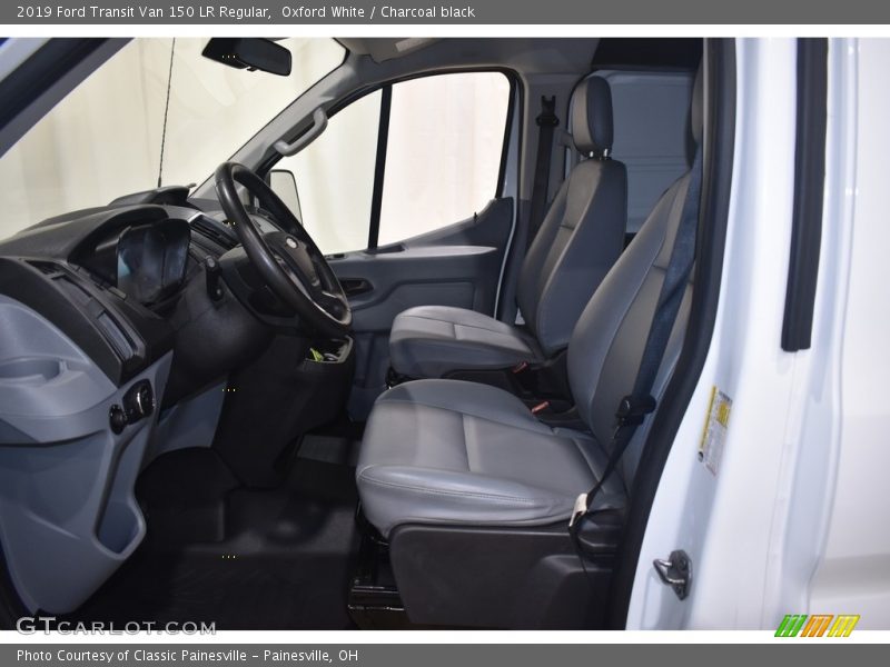 Oxford White / Charcoal black 2019 Ford Transit Van 150 LR Regular