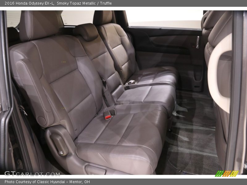 Smoky Topaz Metallic / Truffle 2016 Honda Odyssey EX-L