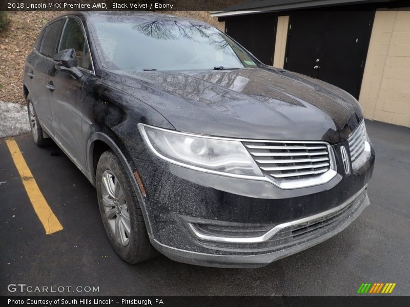 Black Velvet / Ebony 2018 Lincoln MKX Premiere AWD