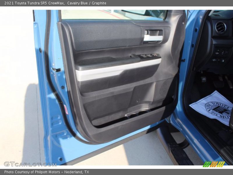Cavalry Blue / Graphite 2021 Toyota Tundra SR5 CrewMax