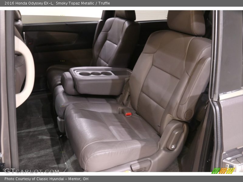 Smoky Topaz Metallic / Truffle 2016 Honda Odyssey EX-L