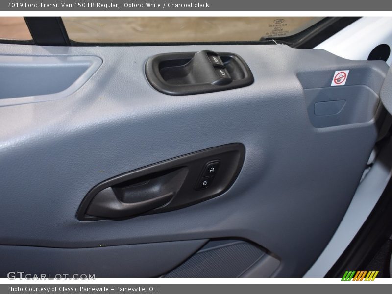 Oxford White / Charcoal black 2019 Ford Transit Van 150 LR Regular