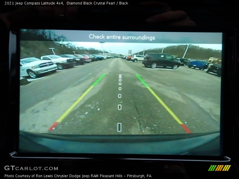 Diamond Black Crystal Pearl / Black 2021 Jeep Compass Latitude 4x4